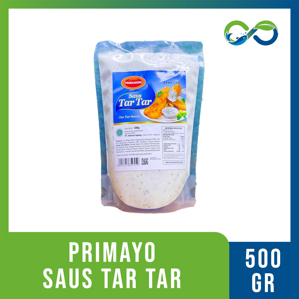 

KTr190 [AquaEcoFarm] Prima Agung Saus Garlic Saus Mentai Saus Tartar Saus Karbonara 500gr Bandung