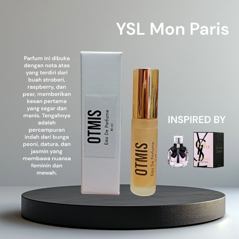 YSL MOON PARIS PARFUM INSPIRED, TRAVEL SIZE 10 ML, WANGINYA TAHAN LAMA, PARFUM KECIL, PARFUM MINI