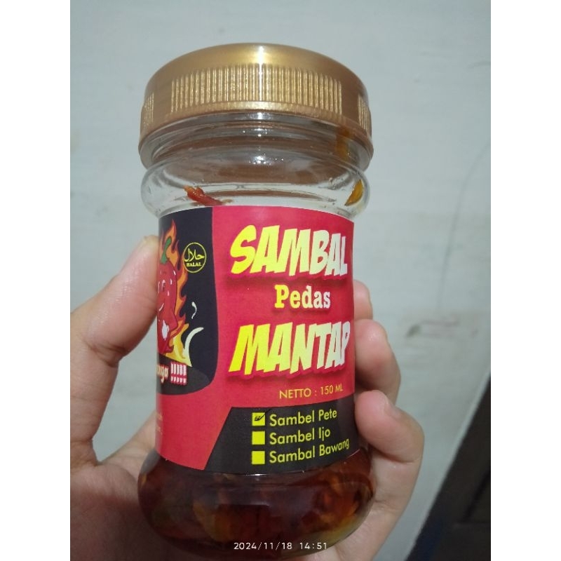 

SAMBAL PEDAS MANTAP (sambal pete dan sambal bawang)