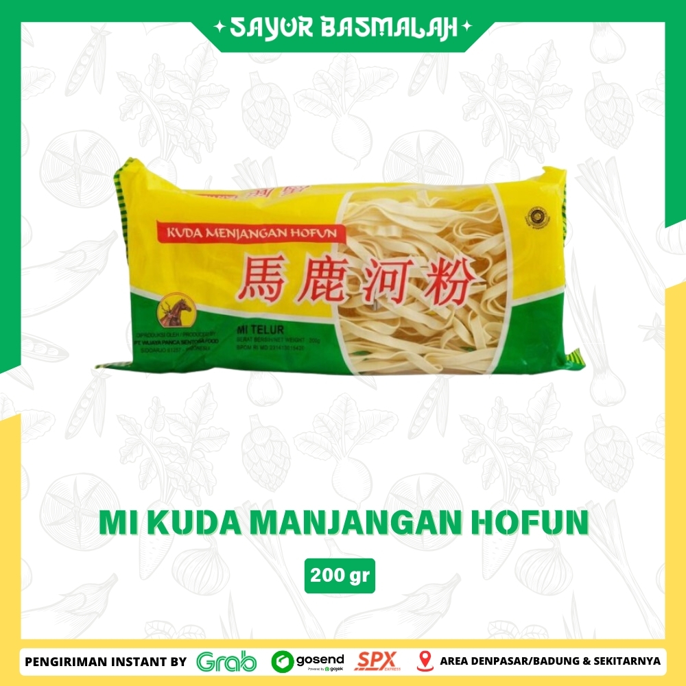 

Mi Kuda Manjangan Hopun 200gr - Sayur Basmalah