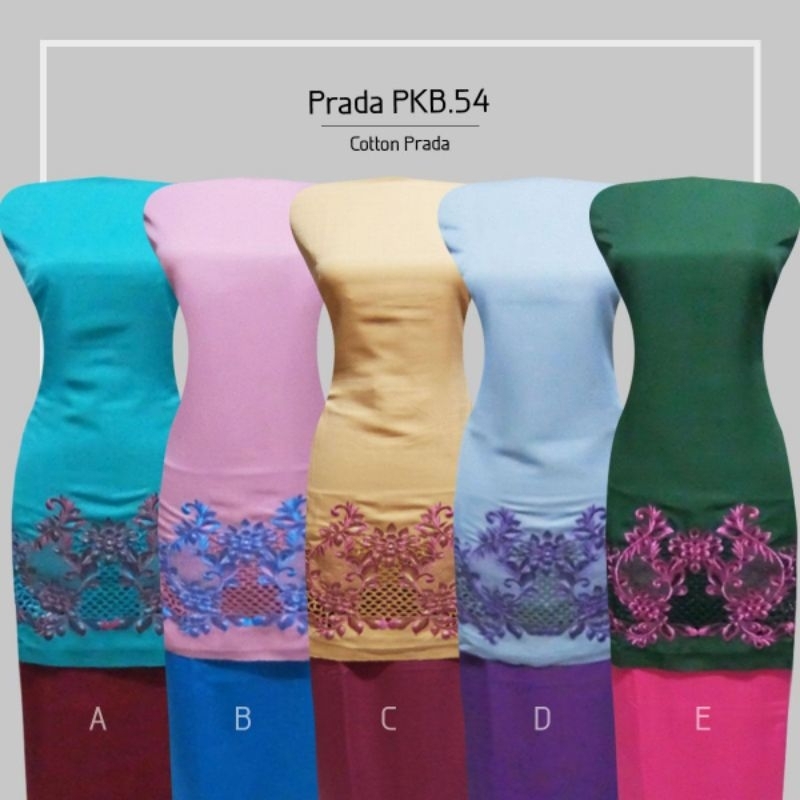 Mitra Bordir-Kain Sulam/Baju Kurung (PKB54)