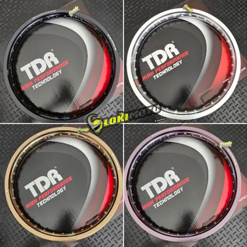 Velg TDR 17 140 160 185 WX Shape Grey Brown Black Silver