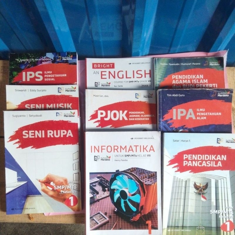 Buku Kurikulum Merdeka Smp kelas 7/1 Erlangga