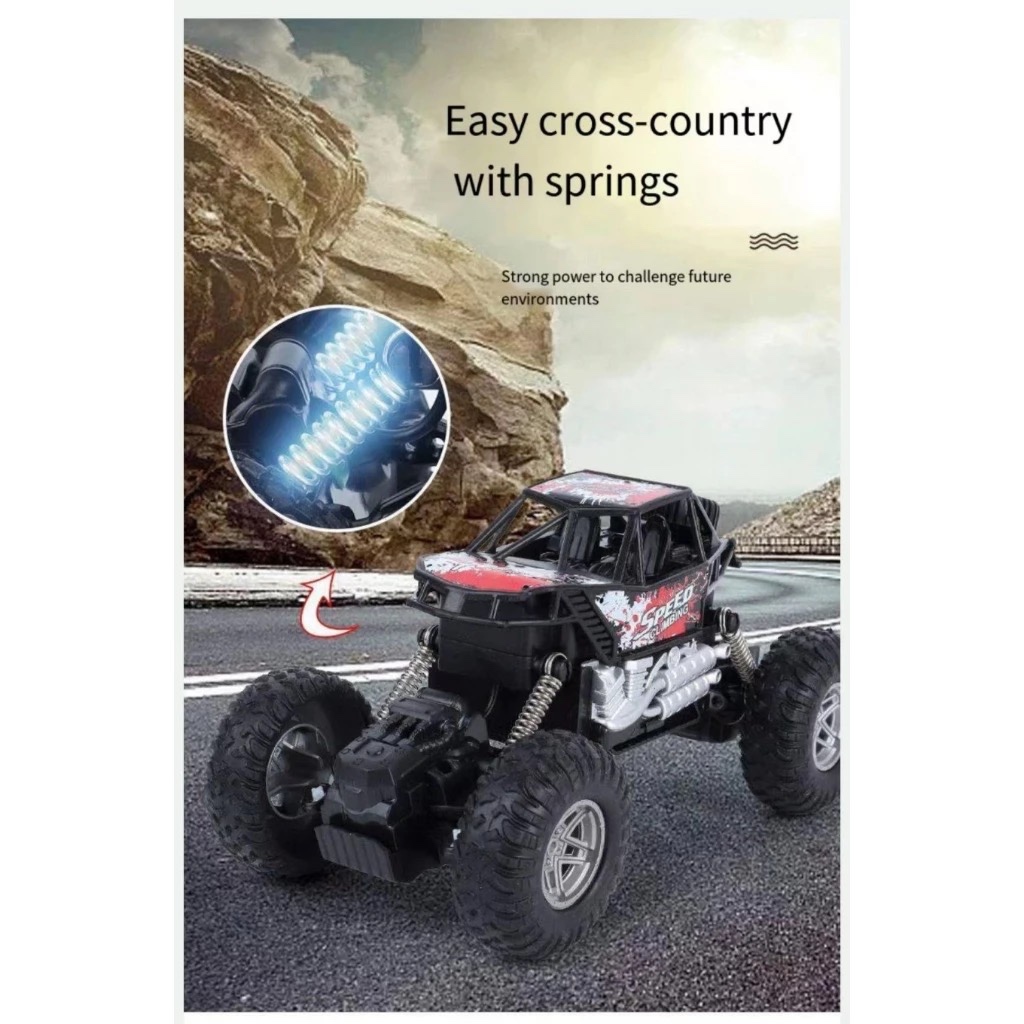 Mainan anak 4-way 1:20 Mobil Remote Control Drift Supra Rock RC Crawler Offroad Alloy Material