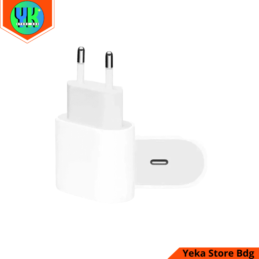 BATOK ADAPTOR KEPALA CHARGER IPHONE 15 35W KEPALA USB TYPE C FAST CHARGING