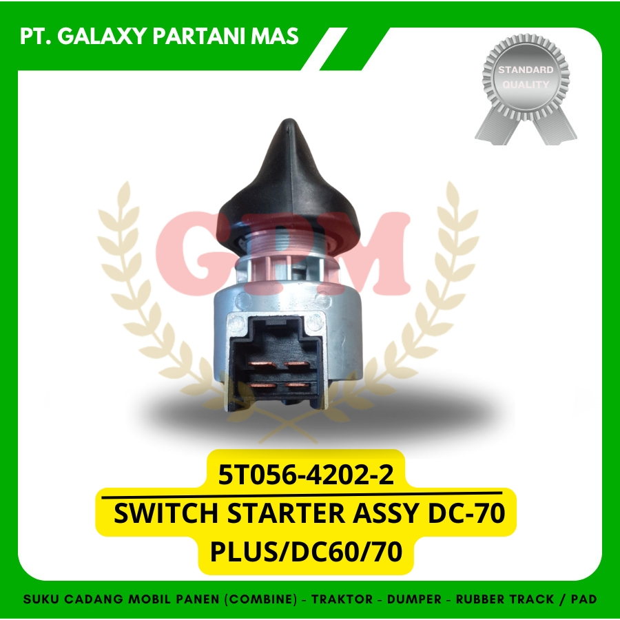 SWITCH STARTER ASSY DC-70 PLUS DC-60 / DC-70 / KUNCI STARTER DC-60, DC-70, DC 70 PLUS / 5T056-4202-2