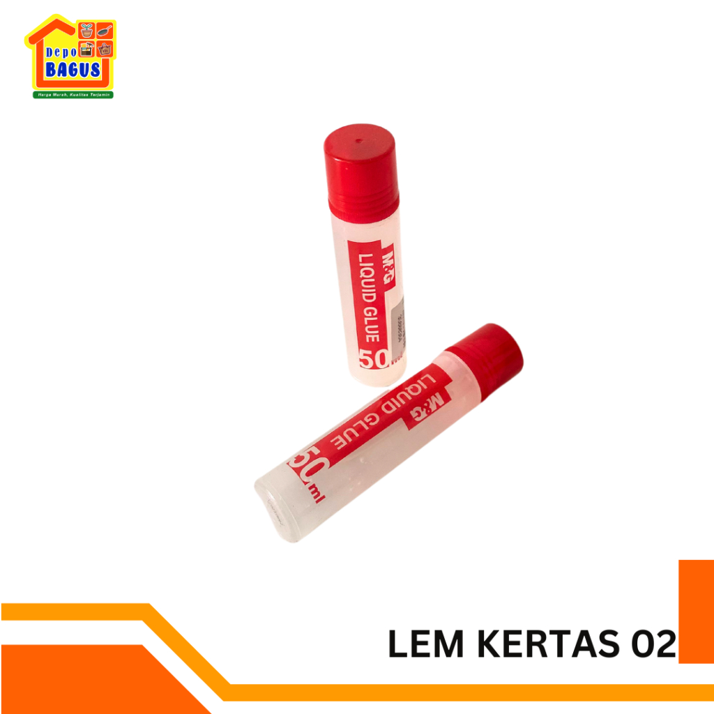

Lem Kertas, Liquid Glue, Lem Cair Kecil, Lem Kecil