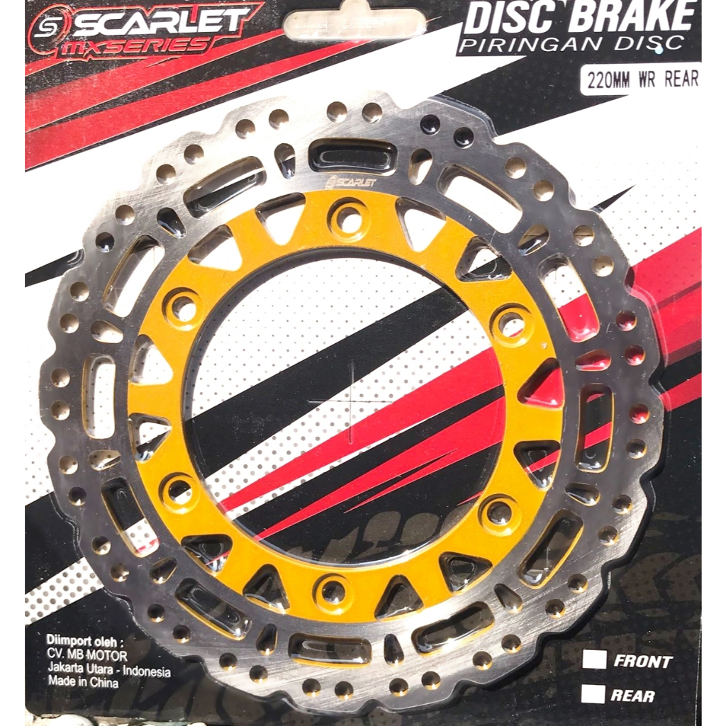 DISK BRAKE REAR YAMAHA WR155 PIRINGAN CAKRAM BELAKANG yamaha wr 155