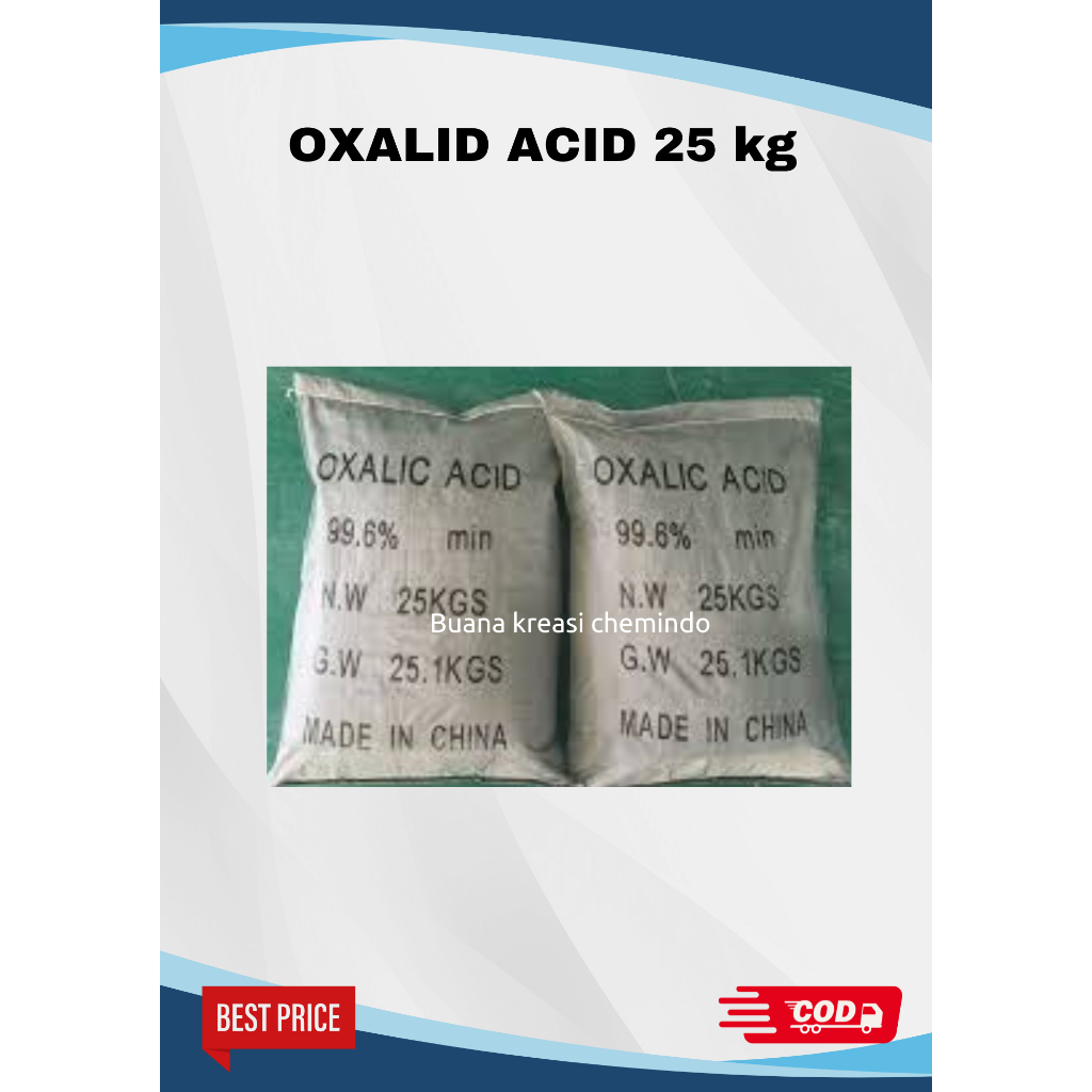OXALIC ACID 25 kg (ASAM OKSALAT)