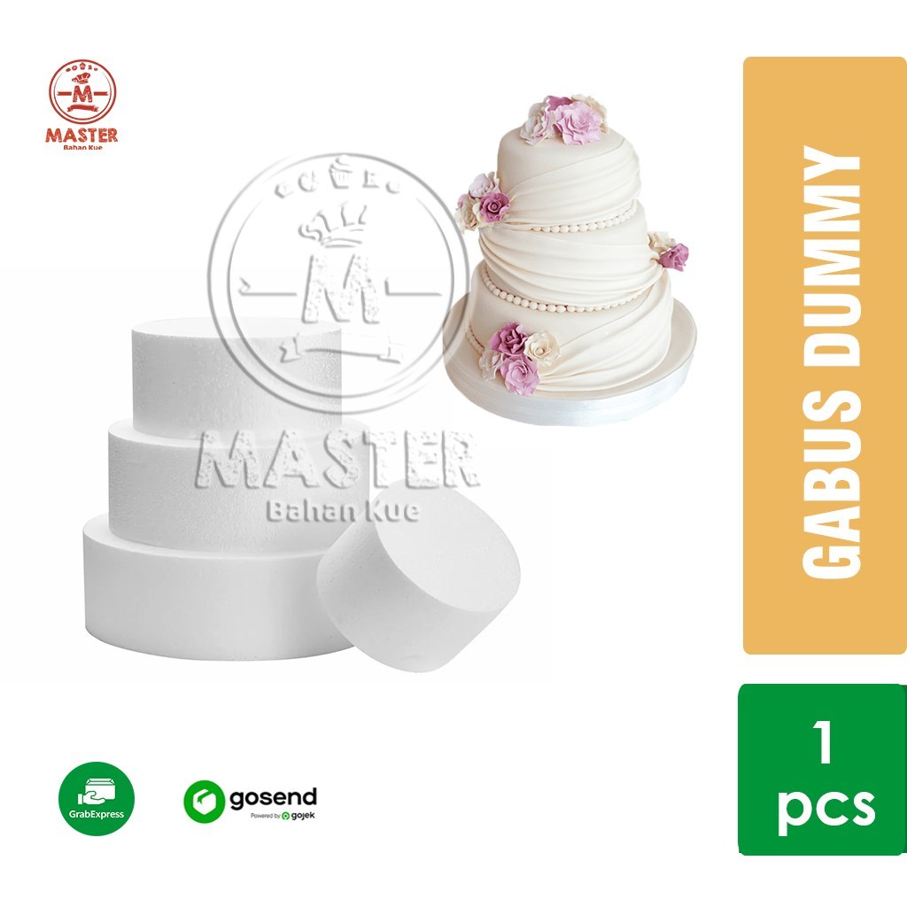 Gabus Dummy Cake Styrofoam Wedding Cake Kue Tart Tingkat Tier [KHUSUS INSTANT]