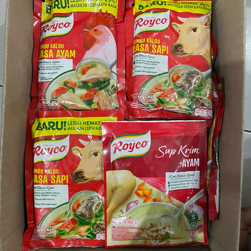 

ROYCO BUMBU KALDU AYAM SAPI 94gr / 220gr SUP KRIM AYAM