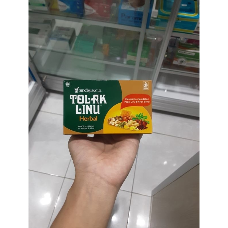 

tolak angin linu coklat(per sachet)