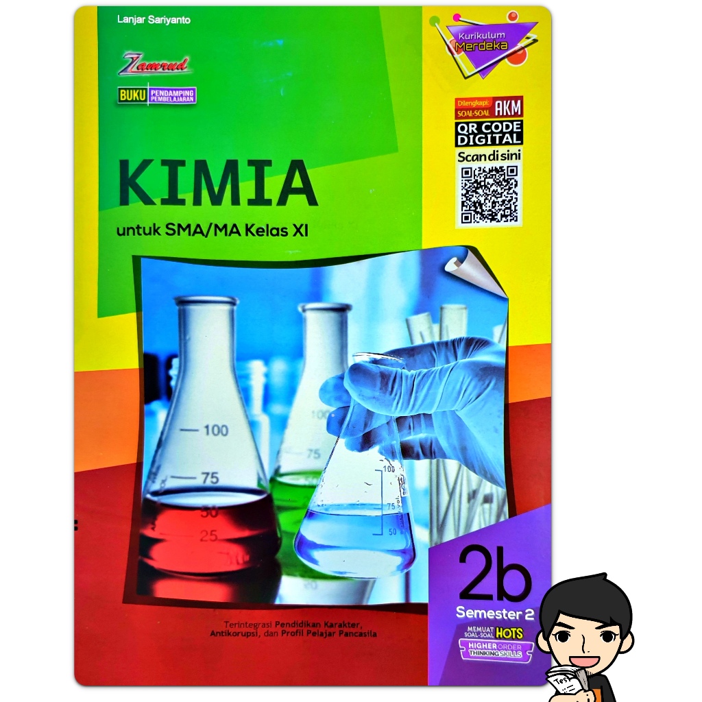 LKS KIMIA SMA/ MA KELAS XI 11 SEMESTER 2 2024-2025 KURIKULUM MERDEKA | Zamrud PUTRA NUGRAHA