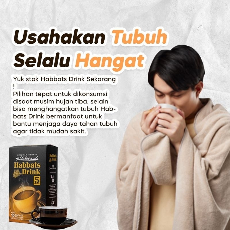 

Habbat's Drink 5in1 24gr per sachet dua varian