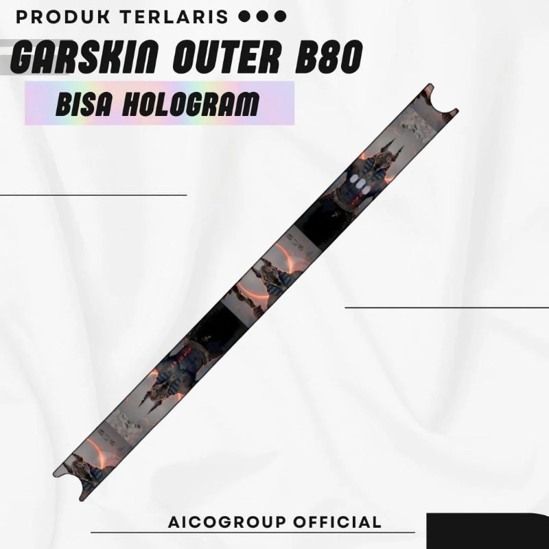 

JAKACUSTOM - Stiker Garskin Outer B 8O Original Desain Full Motif Bisa Custom Anti Air Tahan Lama