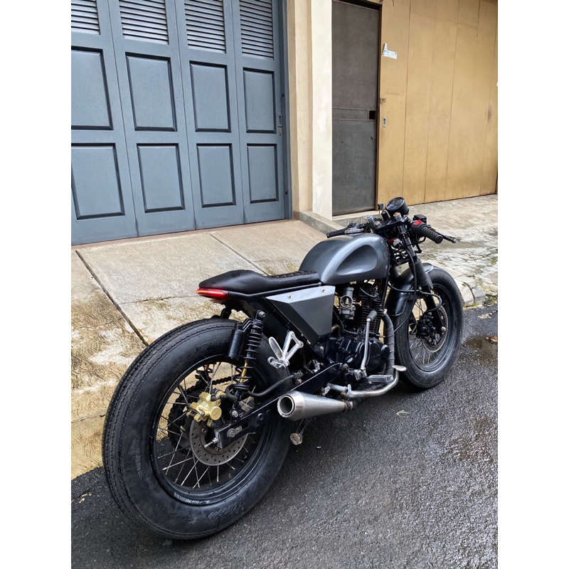 Caferacer Honda GLPro Up tiger STNK BPKB Pajak hidup Sparepart baru semua