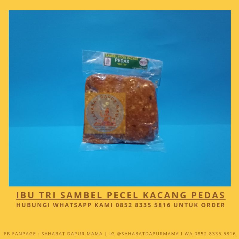 

Ibu Tri Sambel Pecel Kacang Pedas