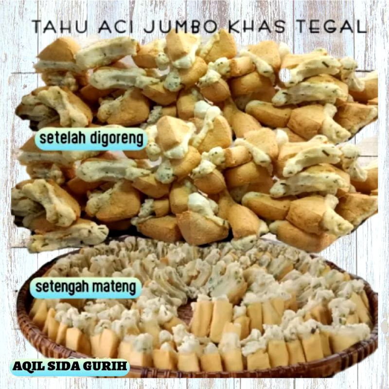 

TAHU ACI JUMBO MATANG (harga satuan) KEMASAN VAKUM ASLI TEGAL BANJARAN