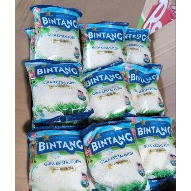 

GULA PASIR SERIBU BINTANG NETTO 220 GR