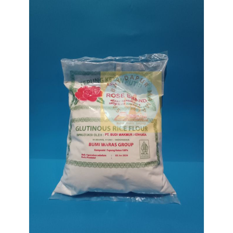 

Rose Brand Tepung Ketan Putih 500gram