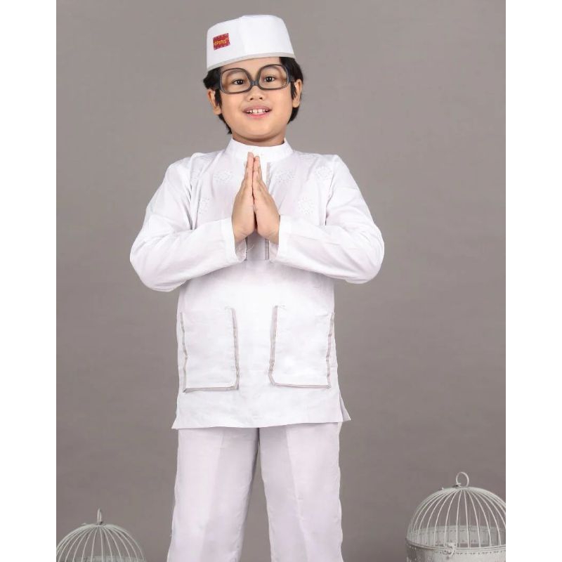 setelan koko anak cowok putih TAP 0404 ikhram by dannis collection