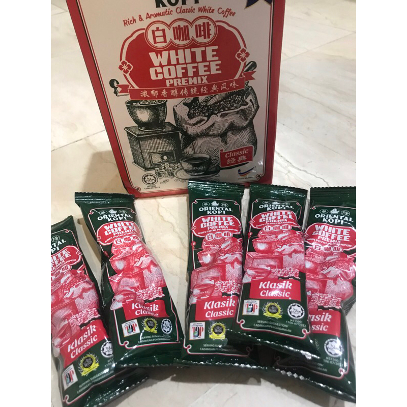 

Oriental kopi white coffee eceran / sachet