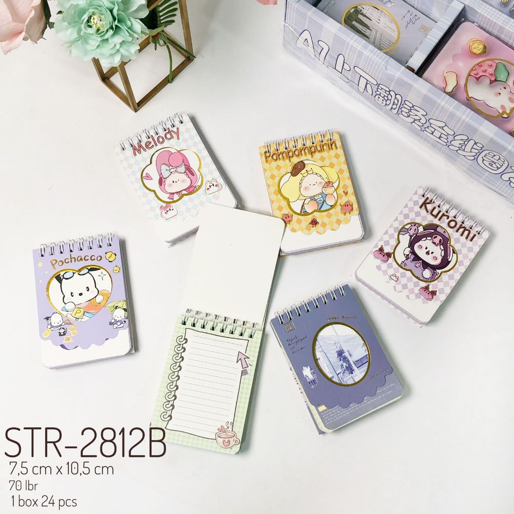 

NOTE BOOK SANRIO BUKU CATATAN KECIL