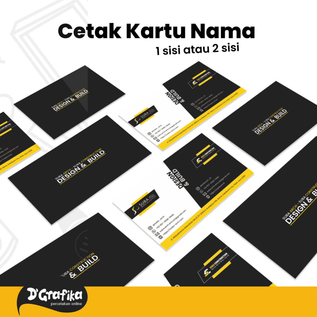 

Kartu Nama / 100 pcs