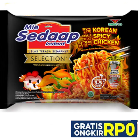 

Mie Sedaap Korean Spicy Chicken Original