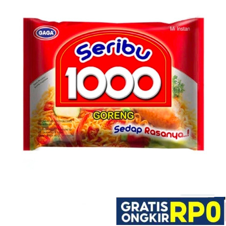 

Mie Gaga 1000 Goreng Asli