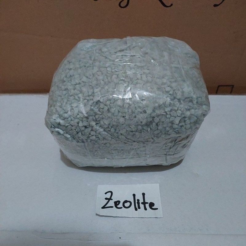 Batu Zeolite Hijau Pasir Zeolite 1 kg - Media Filter air