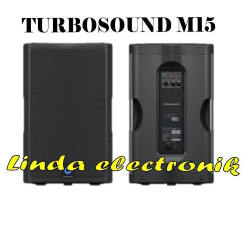 Speaker Aktif 15 inch TURBOSOUND Milan M15 1100 Watt Sound System
