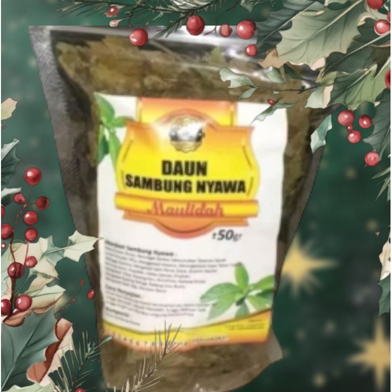 

Teh daun sambung nyawa/Teh seduh daun sambung nyawa 50 gram