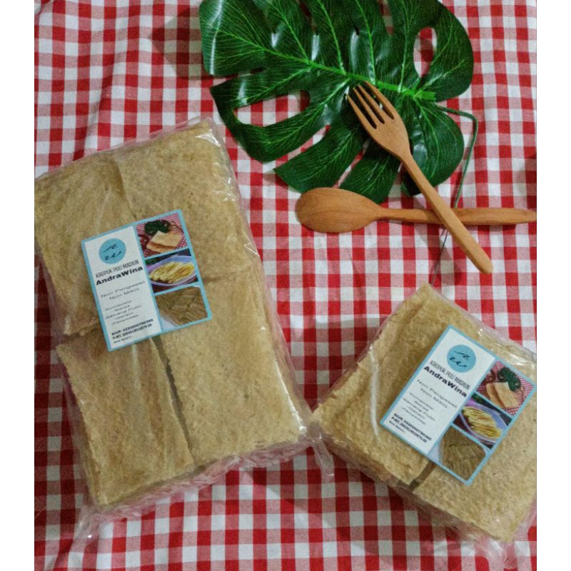 KRUPUK GENDAR MENTAH/KERUPUK PULI ASLI MADIUN TER ENAK SE INDONESIA KEMASAN EKONOMIS 200GR