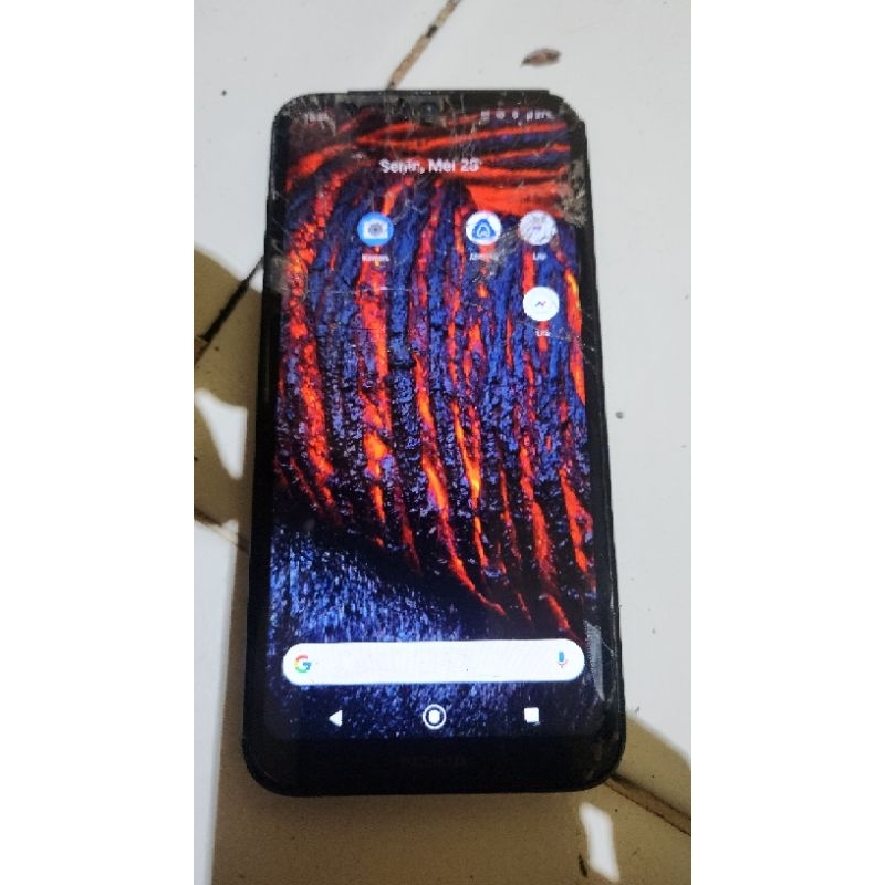 nokia 2.2 (ta-1188) mesin hidup normal,,lcd rusak