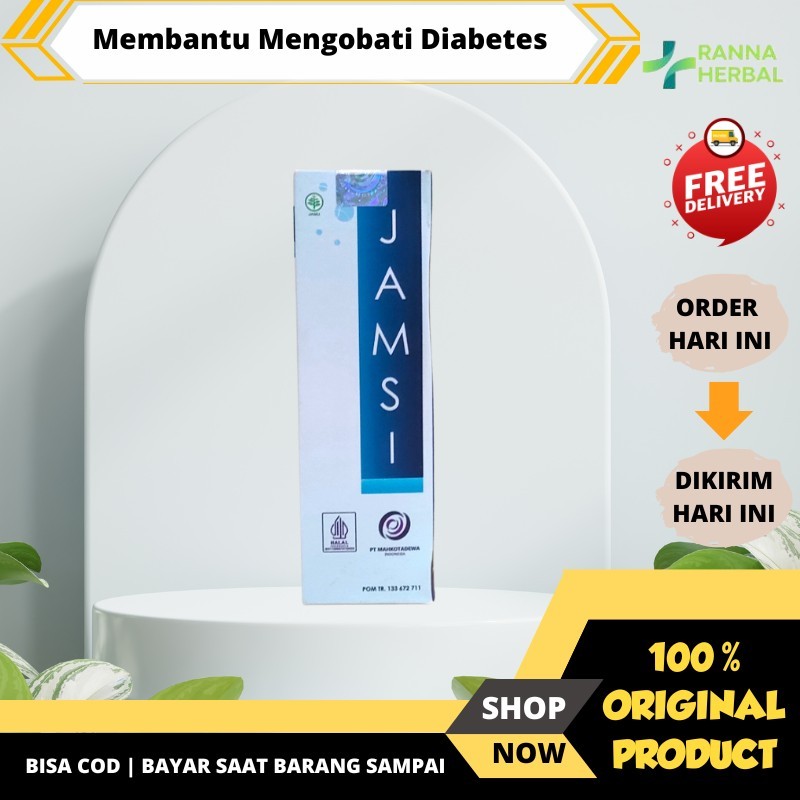 

Jamsi Jamu Diabetesi 100 ml Ramuan Tradisional Anti Diabetes Temulawak Jamu Solusi Penurun Insulin ALAMI BPOM HALAL