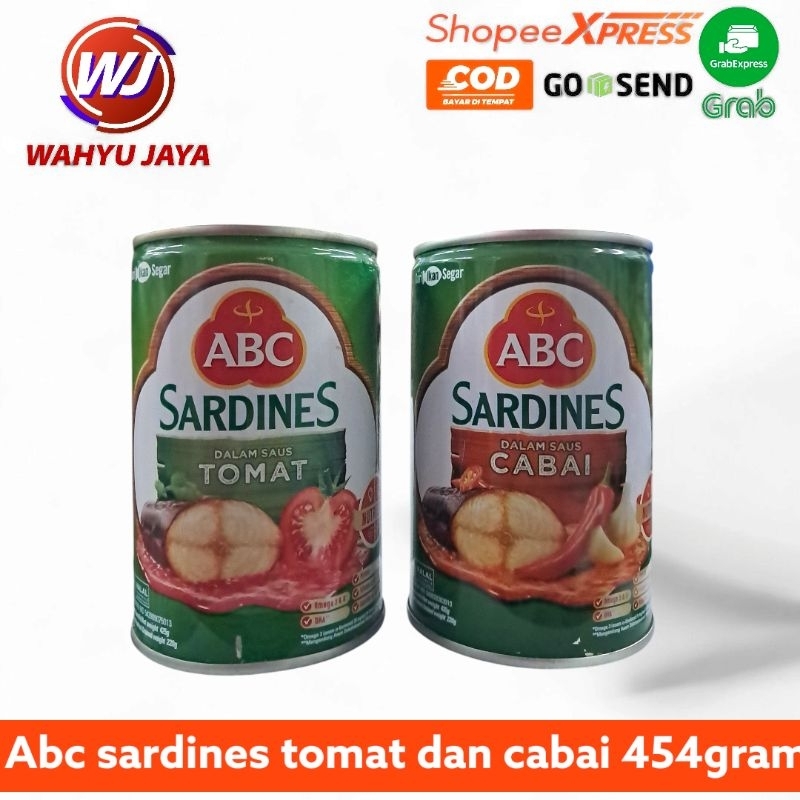 

abc sardines tomat dan cabai 425gr