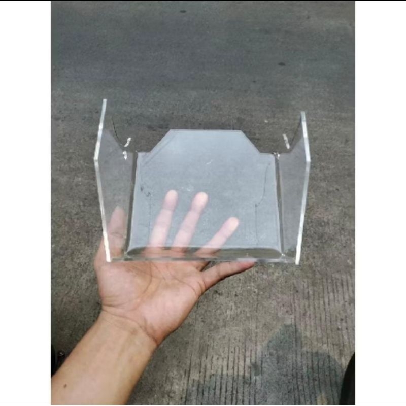 akrilik tabokan karbu beat carbu scoopy carbu full akrilik tebel 4mili plus baut L2 pics dll