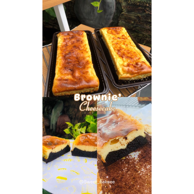 

Brownies cheesecake