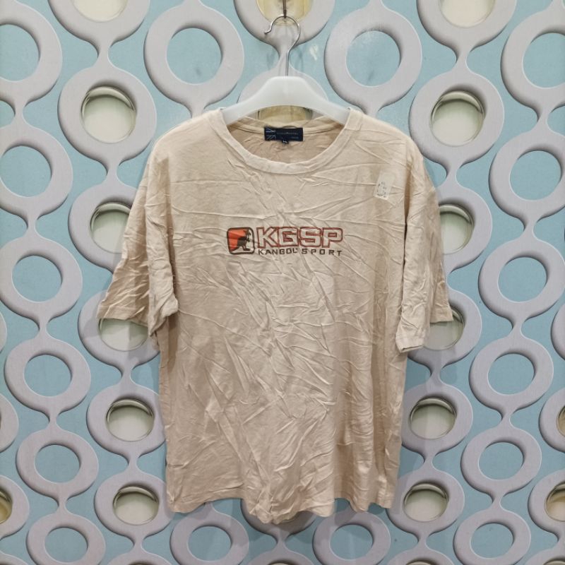 KAOS OBLONG PRIA SECOND KANGOL ORIGINAL SIZE LL TZC003