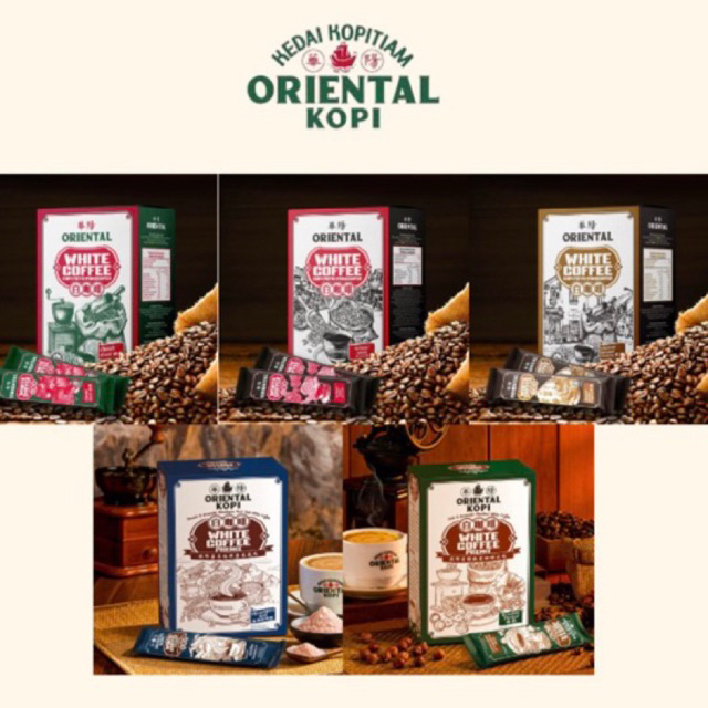 Oriental Kopi White Coffee & Black Coffee