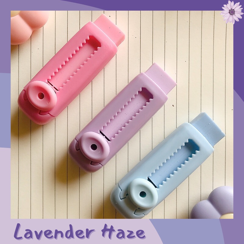 

LH♡ Penghapus Pensil Mekanik Unik / Aesthetic Retractable Eraser