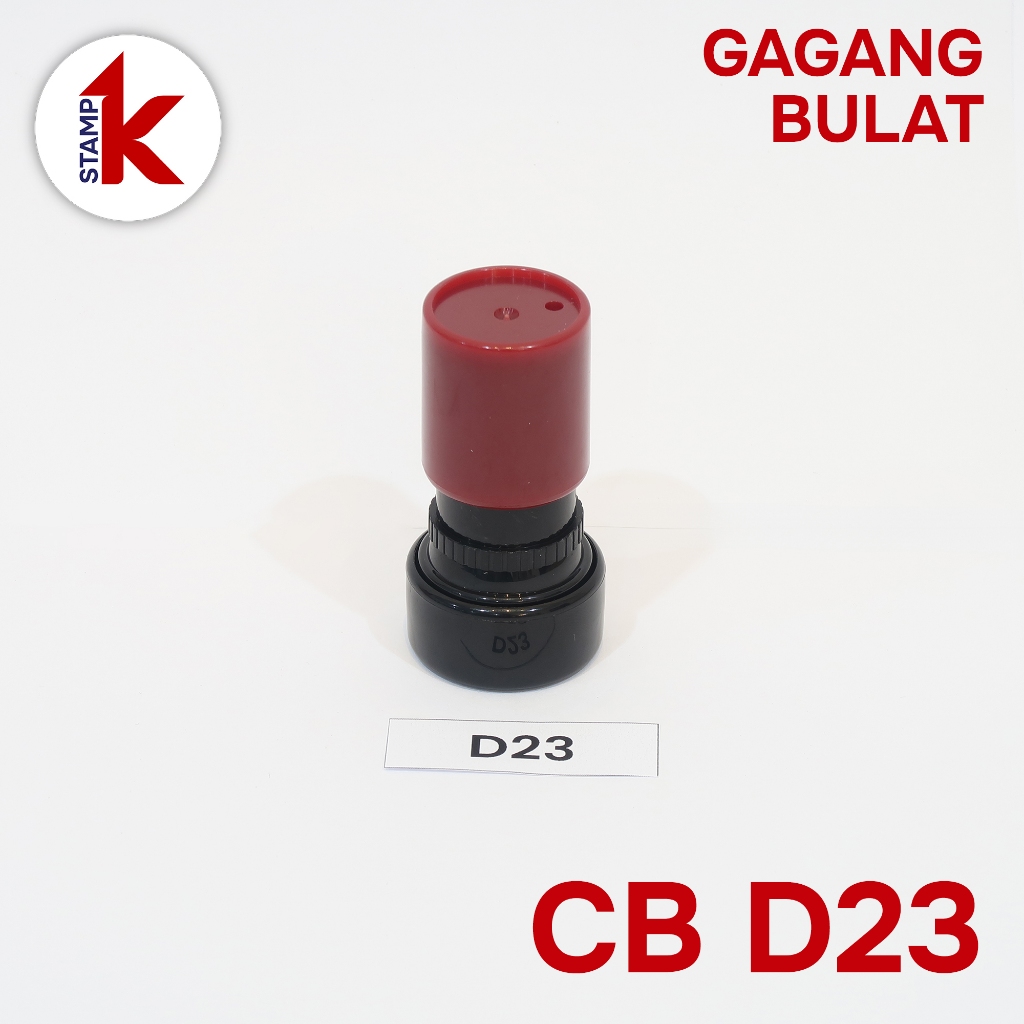 

Gagang Stempel Flash / Warna D23 CB23 CB 23 Bulat 23