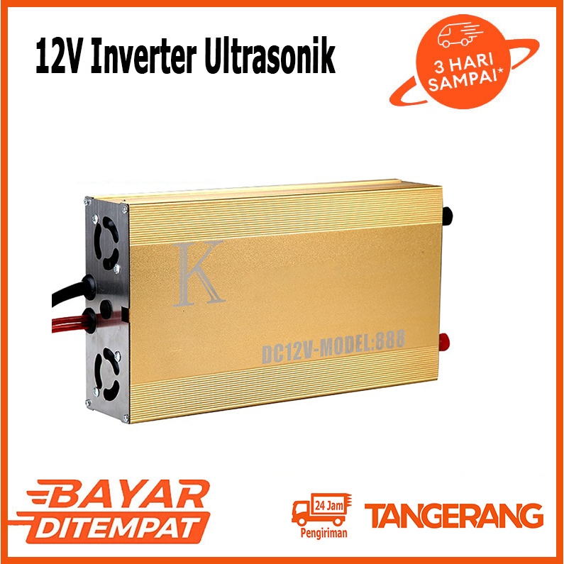 Ready Samus K888 5000W Mesin Listrik Inverter Ultrasonik 12V Daya Tinggi