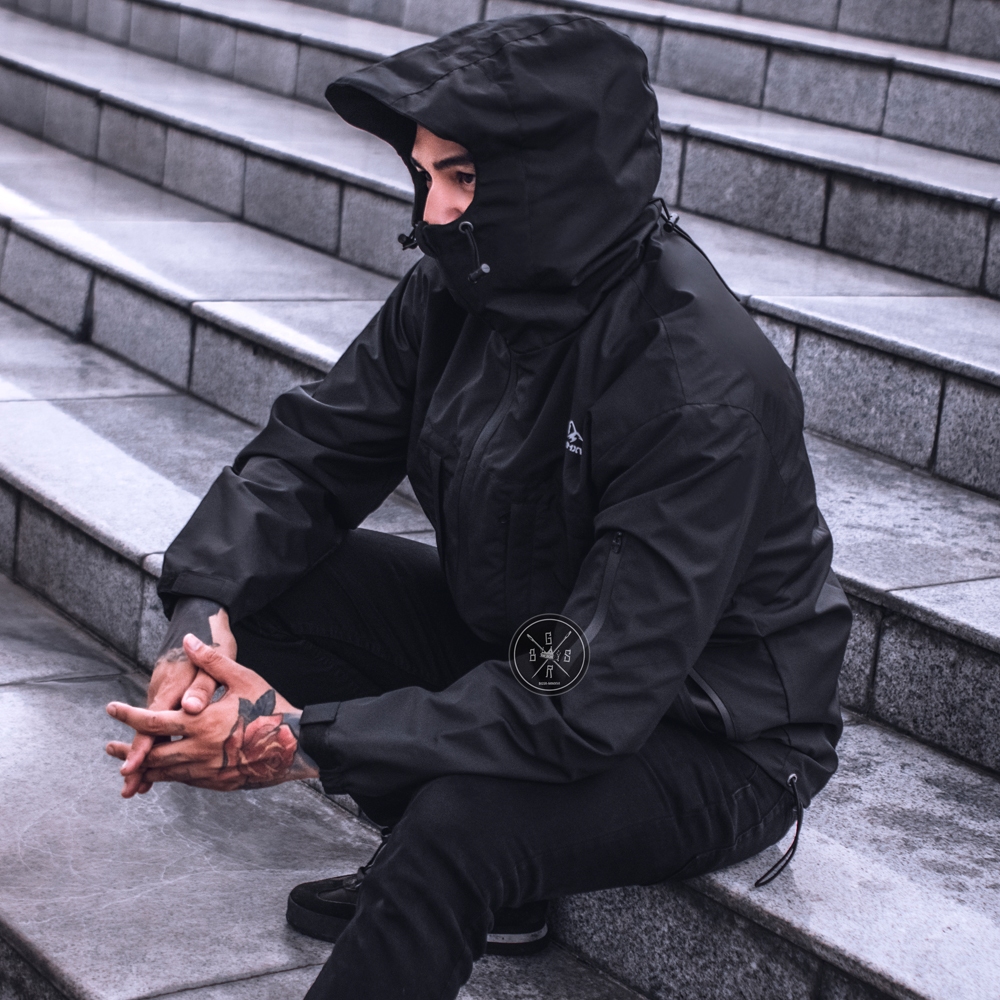Jaket PARASUT Pria Wanita Outdoor GORPCORE TASLAN Waterproof Original Distro Terbaru import Korean s