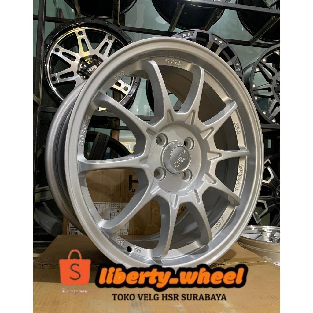 Velg Mobil HSR R17 Pcd 4X100 Lebar 75 Yaris,City,Vios - HSR Original