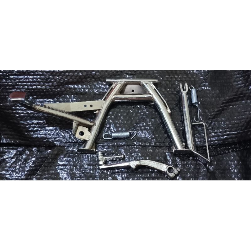 Paket Chrome Standar tengah+Standar Samping+Selahan Chrome Motor Vario 150new,Vario 150old,Vario 125