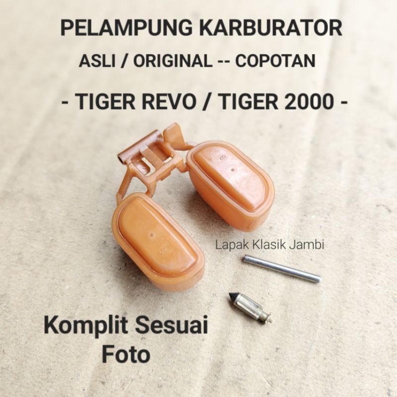 Pelampung Karbu Karburator TIGER REVO TIGER 2000 Asli Original Copotan Komplit