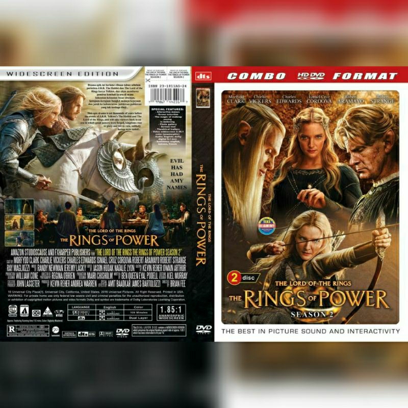 kaset film LORD OF THE RINGS : THE RINGS OF POWER S2 (2024) - Terbaru - HD