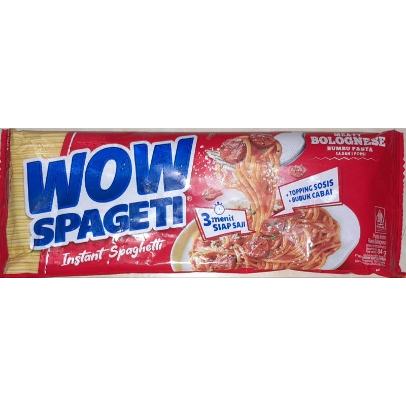

Wow Spageti Instan Bologenese